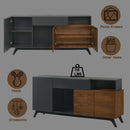 Destin 67" Server, Walnut Finish Acme