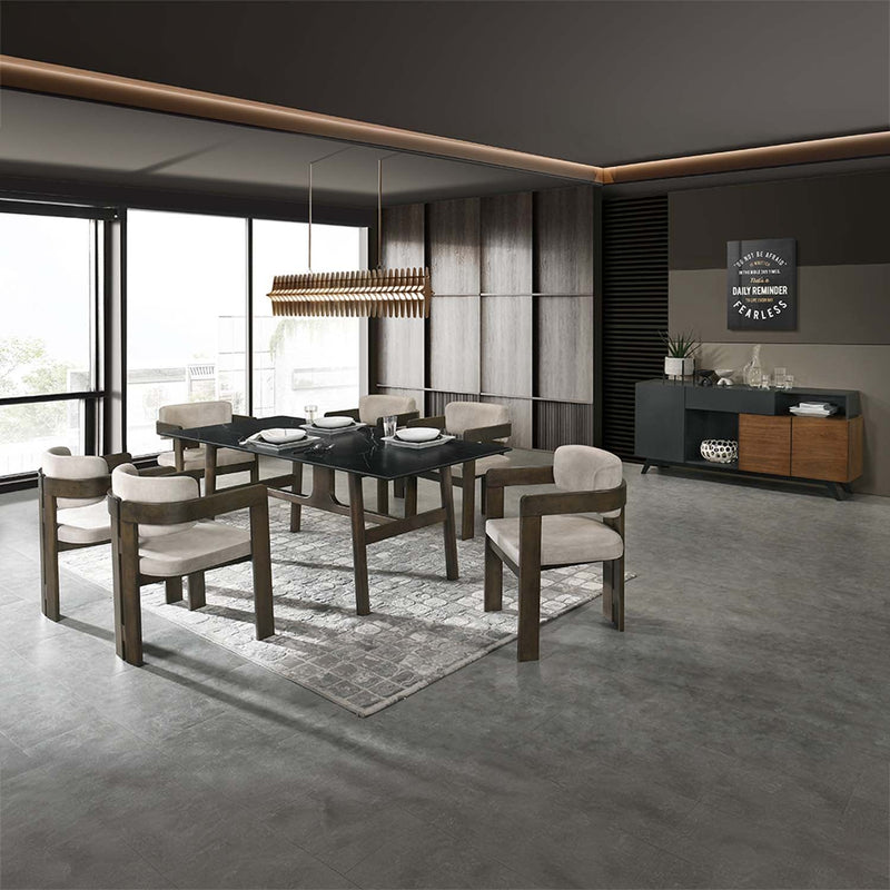 Destin 67" Server, Walnut Finish Acme