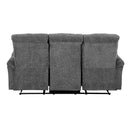 Treyton 76" Motion Sofa, Gray Chenille Acme