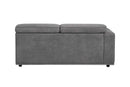 Alwin Modular - Lf 72" Sofa, Dark Gray Fabric Acme