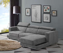 Alwin Modular - Lf 72" Sofa, Dark Gray Fabric Acme
