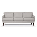 Helena 83" Sofa, Pearl Gray Leather Acme