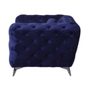 Atronia 90" Sofa, Blue Velvet Acme