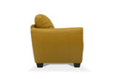 Valeria 79" Sofa, Mustard Leather Acme