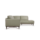 Tampa 103" Sectional Sofa, Airy Green Leather Acme