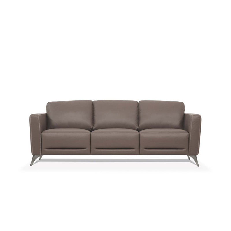 Malaga 83" Sofa, Taupe Leather Acme