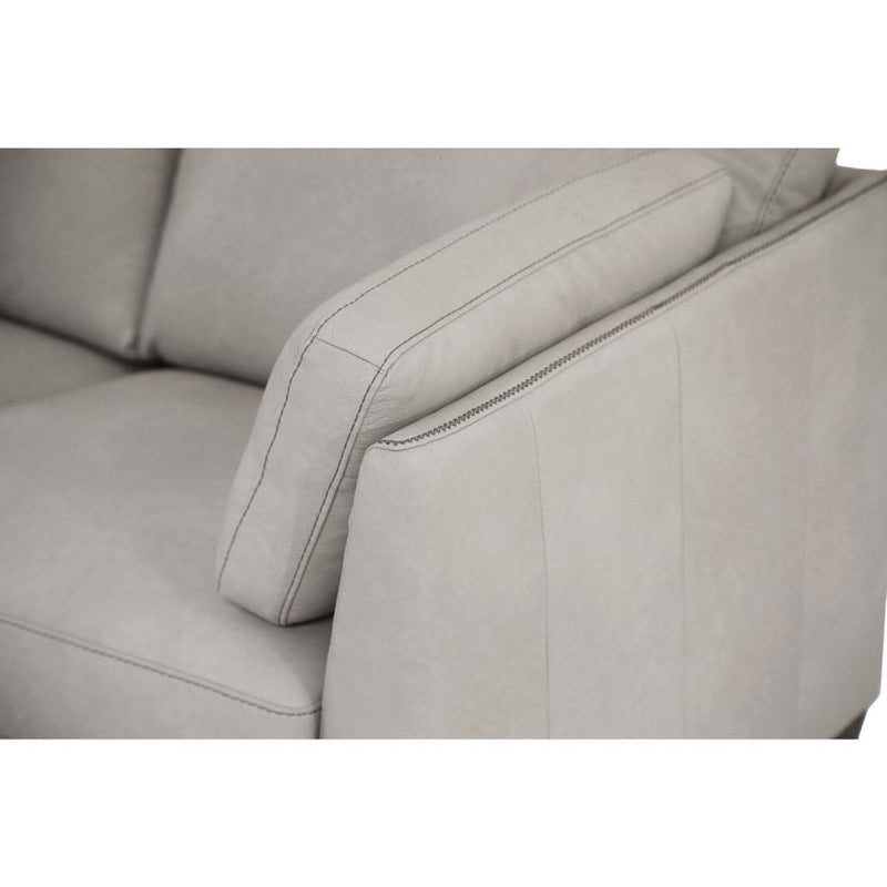 Matias 81" Sofa, Dusty White Leather Acme