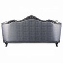 Ariadne 89" Sofa w/5 Pillows, Fabric & Platinum Finish Acme