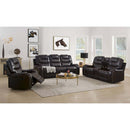 Braylon 90" Motion Sofa, Brown Faux Leather Acme