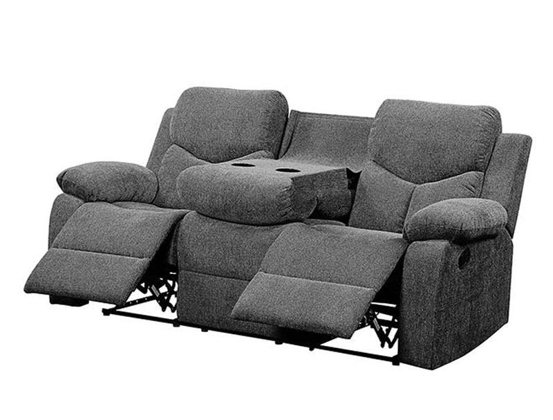 Kalen 82" Motion Sofa, Gray Chenille Acme