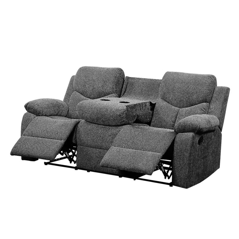 Kalen 82" Motion Sofa, Gray Chenille Acme