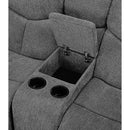 Kalen 82" Motion Sofa, Gray Chenille Acme