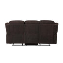 Madden 79" Motion Sofa, Brown Chenille Acme