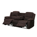 Madden 79" Motion Sofa, Brown Chenille Acme
