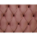 Rhett 109" Sectional Sofa, Coral Velvet Acme