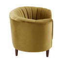 Millephri 81" Sofa, Olive Yellow Velvet Acme