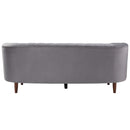 Millephri 81" Sofa, Gray Velvet Acme