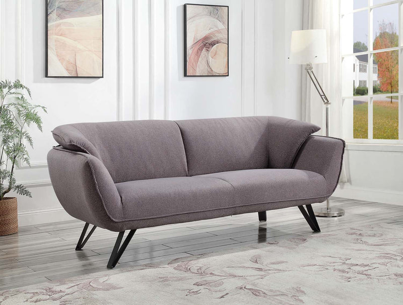 Dalya 78" Sofa, Gray Linen Acme