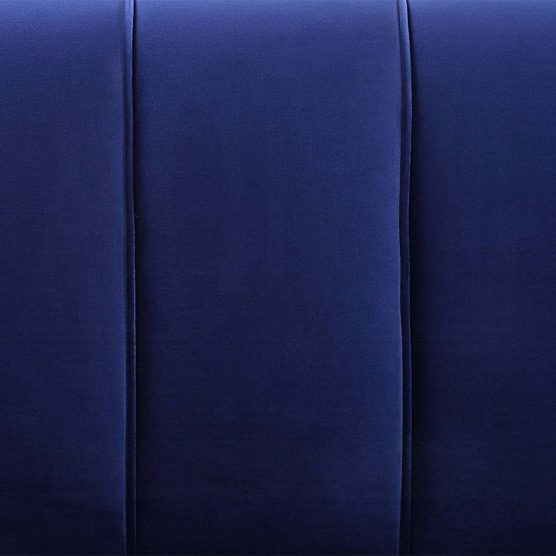 Eivor 78" Sofa, Blue Velvet Acme