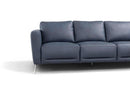 Astonic 85" Sofa, Blue Leather Acme