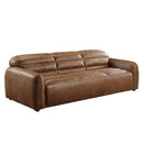 Rafer 95" Sofa, Cocoa Top Grain Leather Acme