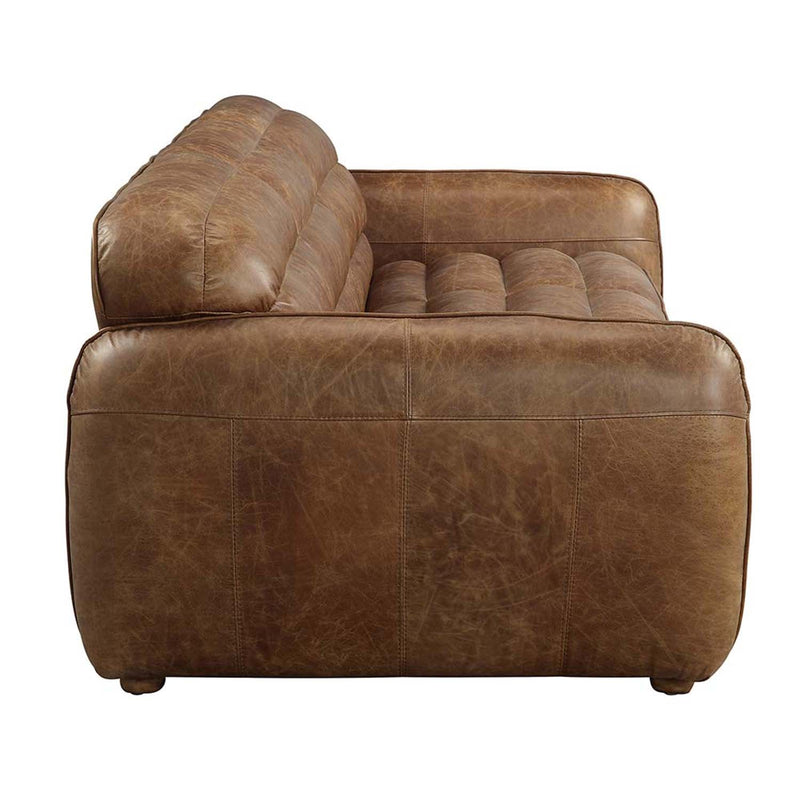 Rafer 95" Sofa, Cocoa Top Grain Leather Acme