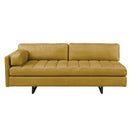 Radia 74" Sofa w/Pillow, Turmeric Top Grain Leather Acme