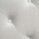 Atronia 133" Sectional Sofa w/4 Pillows, Beige Fabric Acme