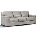 Cornelia 91" Sofa, Pearl Gray Leather Acme