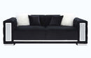 Trislar 94" Sofa w/4 Pillows, Black Velvet Acme