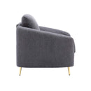 Yuina 80" Sofa, Gray Linen Acme