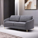 Yuina 80" Sofa, Gray Linen Acme