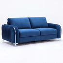 Wenona 79" Sofa, Blue Velvet Acme
