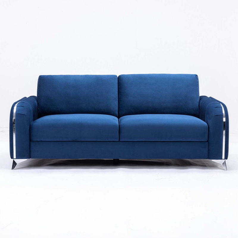 Wenona 79" Sofa, Blue Velvet Acme