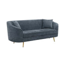 Nakendra 77" Sofa w/2 Pillows, Cobalt Blue Chenille Acme