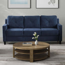 Horatio 78" Sofa, Navy Chenille Acme