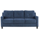Horatio 78" Sofa, Navy Chenille Acme