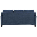 Horatio 78" Sofa, Navy Chenille Acme