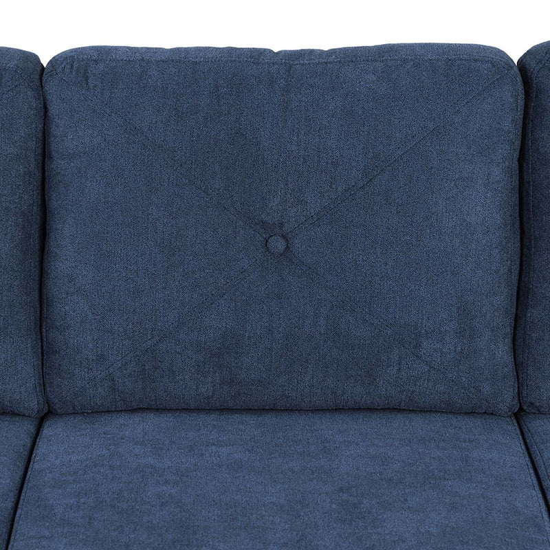 Horatio 78" Sofa, Navy Chenille Acme