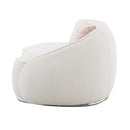 Sahara 185" Sectional Sofa w/3 Pillows, Beige Boucle Acme