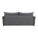 Irina 87.8" Sleeper Sofa, Gray Fabric Acme