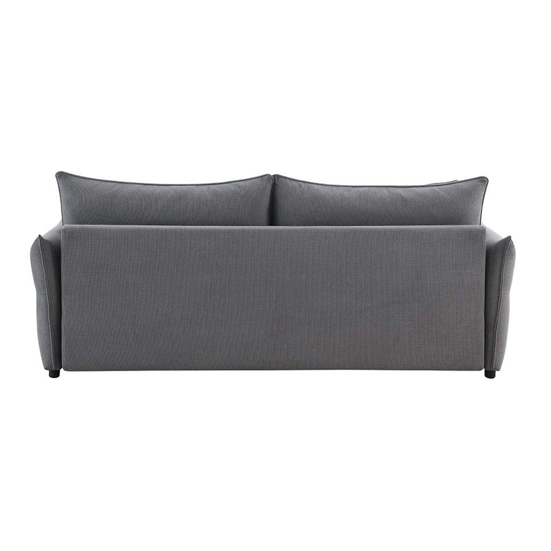 Irina 87.8" Sleeper Sofa, Gray Fabric Acme