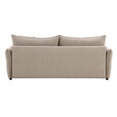 Irina 87.8" Sleeper Sofa, Beige Fabric Acme
