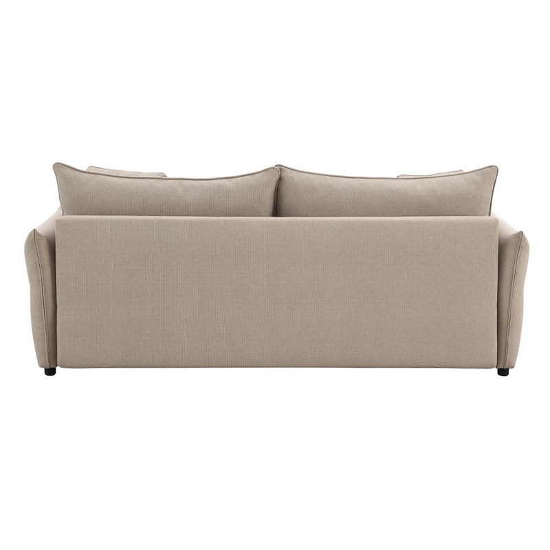 Irina 87.8" Sleeper Sofa, Beige Fabric Acme