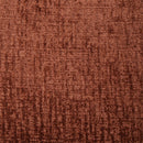 Aceso 136" Sectional Sofa w/4 Pillows, Rust Brown Chenille Acme