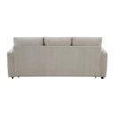 Leira 89" Sleeper Sofa, Beige Linen Acme