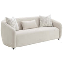 Etienne 84" Sofa w/3 Pillows, Beige Linen Acme