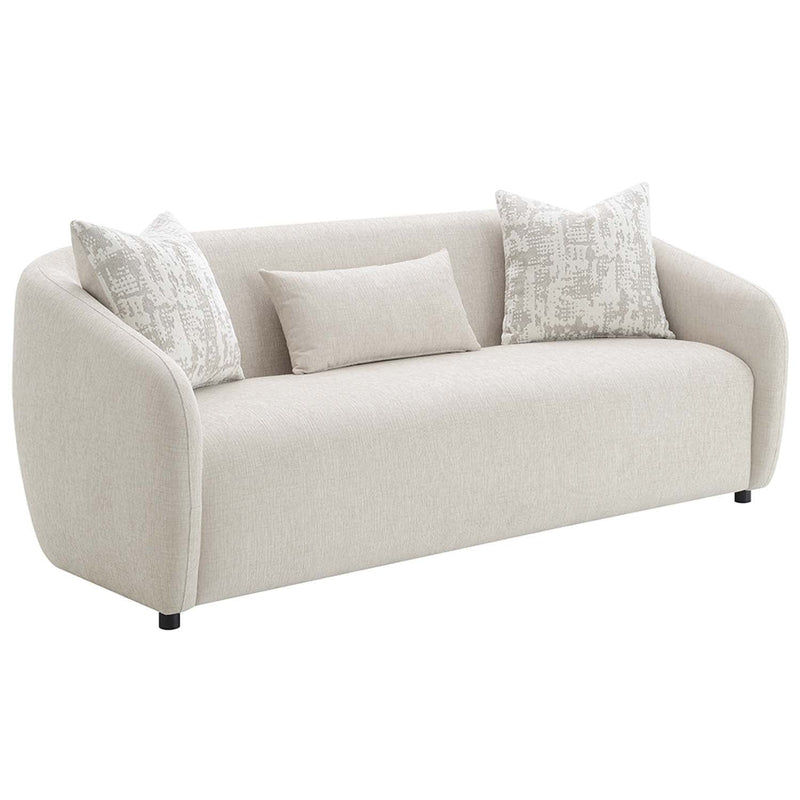 Etienne 84" Sofa w/3 Pillows, Beige Linen Acme