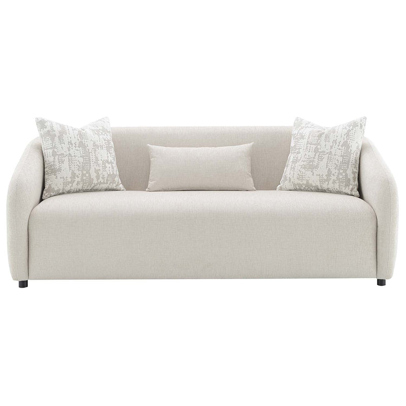 Etienne 84" Sofa w/3 Pillows, Beige Linen Acme