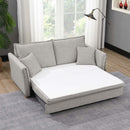 Oran 69" Sleeper Sofa, Gray Chenille Acme